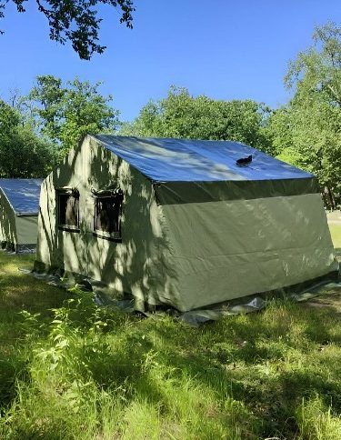 Изготавливаем солдатские палатки в Артёмовском вместимостью <strong>до 70 человек</strong>